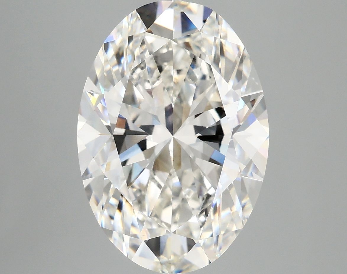 5.04 ct. oval Lab Grown Diamond front image