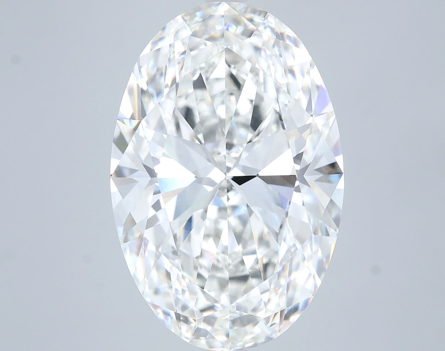 10.10 ct. oval Lab Grown Diamond front image