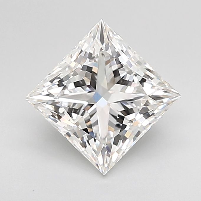 1.61 ct. princess Lab Grown Diamond front image