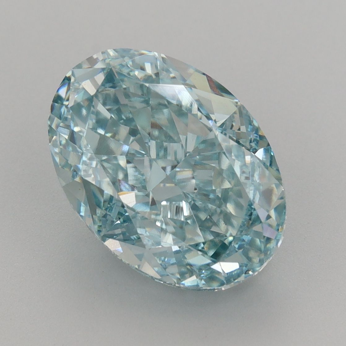 5.33 ct. oval Lab Grown Diamond front image