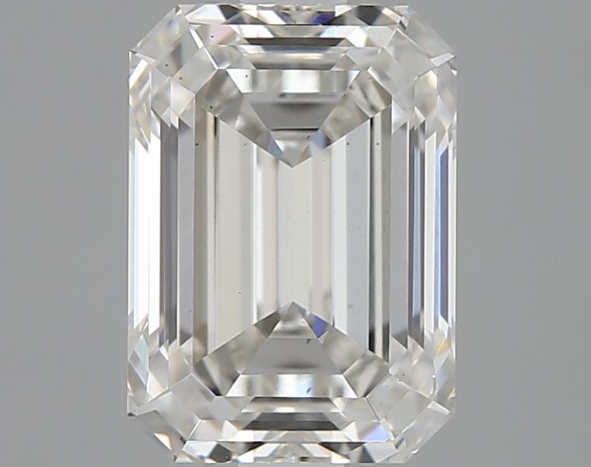 2.33 ct. emerald Lab Grown Diamond front image