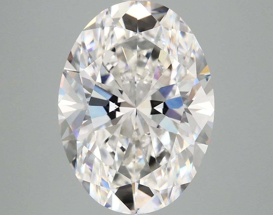 5.09 ct. oval Lab Grown Diamond front image