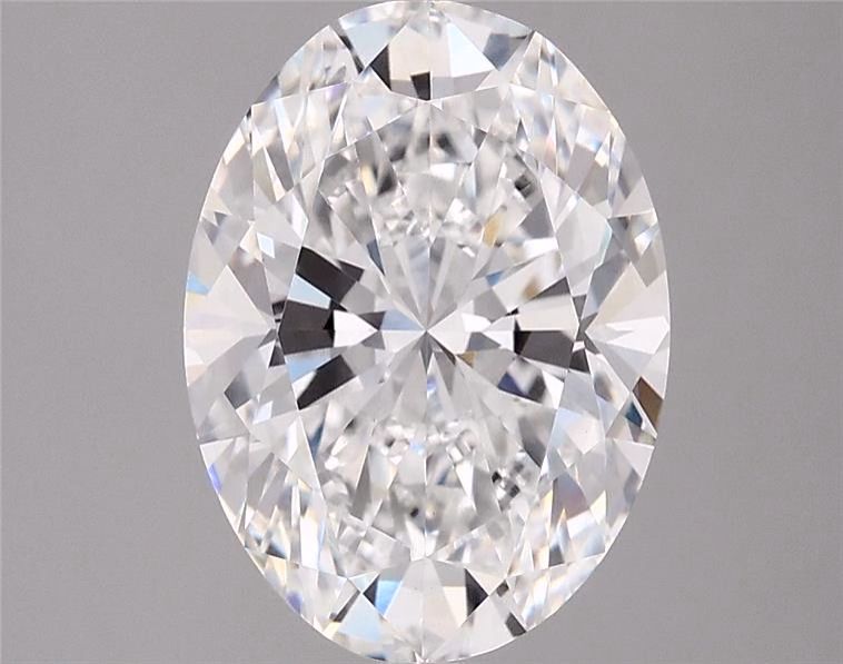 3.71 ct. oval Lab Grown Diamond front image