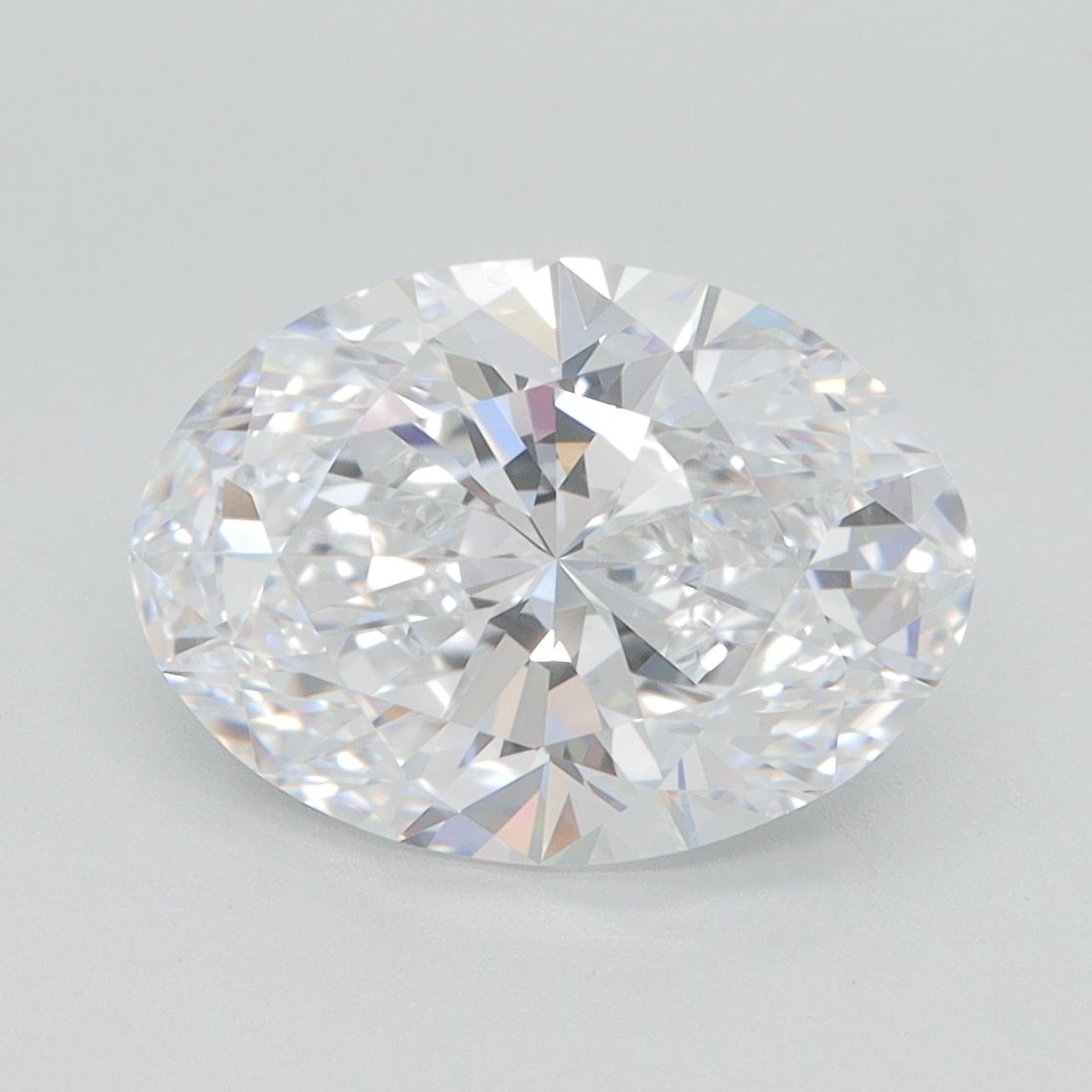 3.62 ct. oval Lab Grown Diamond front image