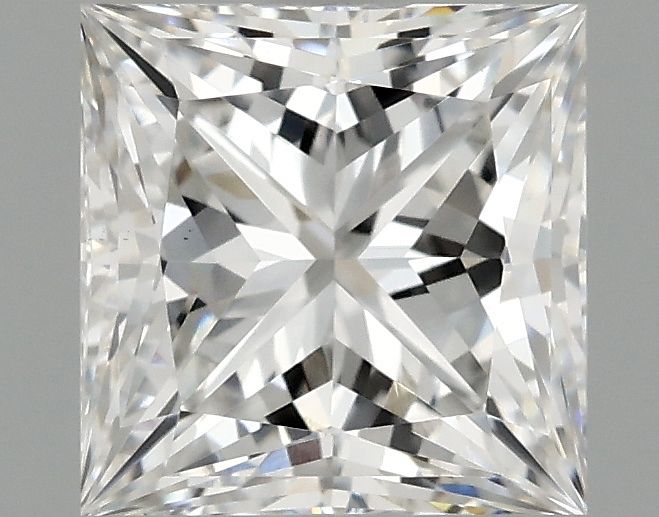 1.10 ct. princess Lab Grown Diamond front image