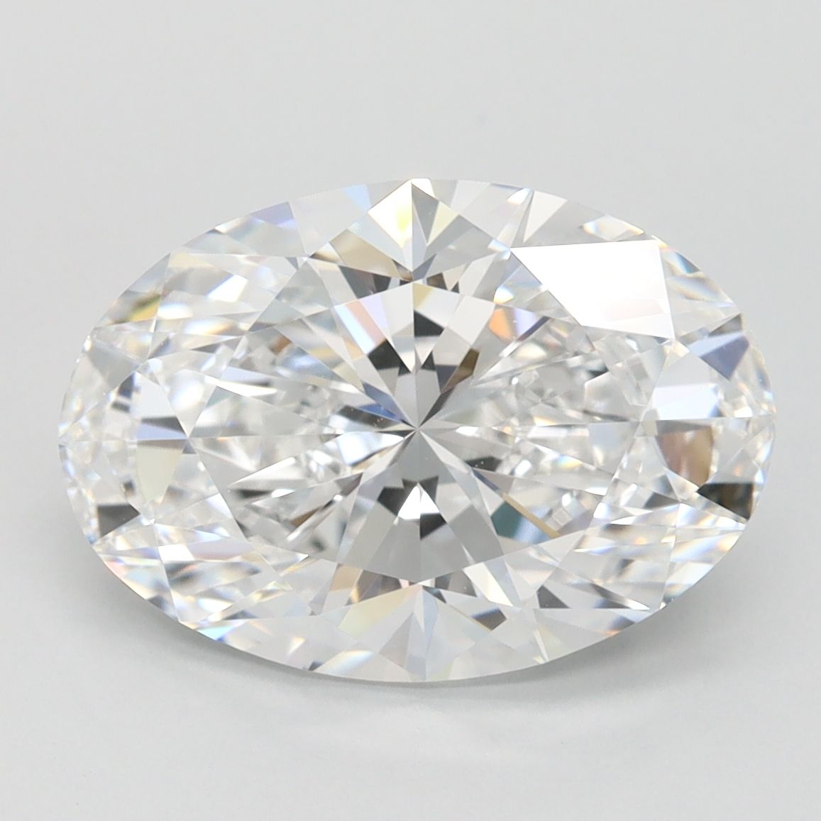 3.28 ct. oval Lab Grown Diamond front image