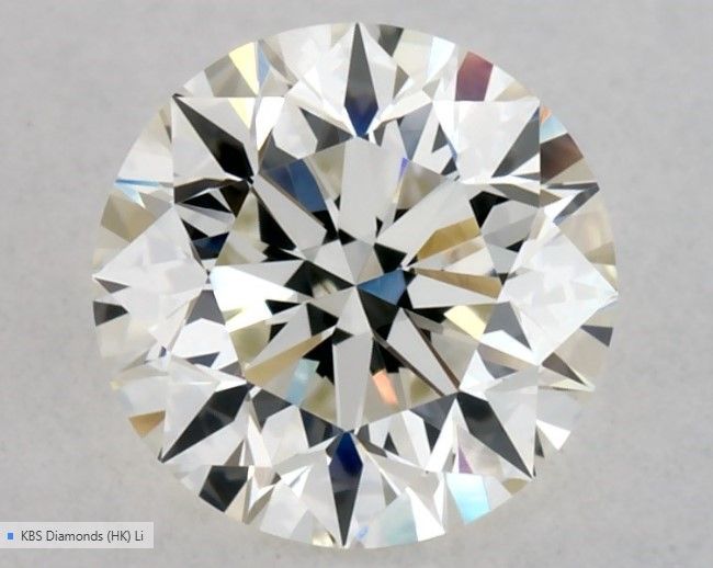 0.58 ct Round diamond