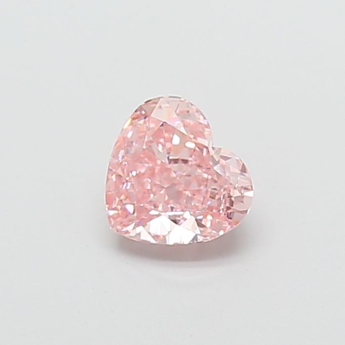 1.52 CT Fancy Intense Pink HEART