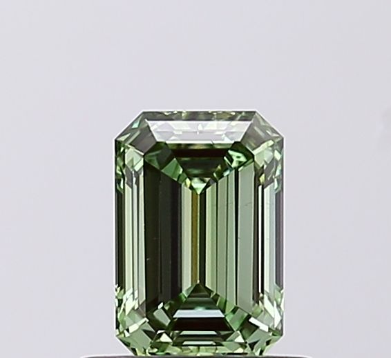 0.7 CT Fancy Vivid Green EMERALD