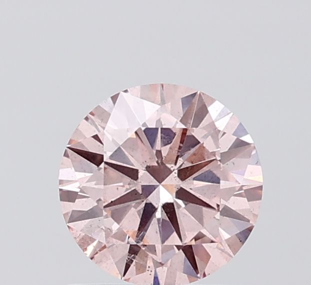 1.0 CT Fancy Brownish Pink ROUND
