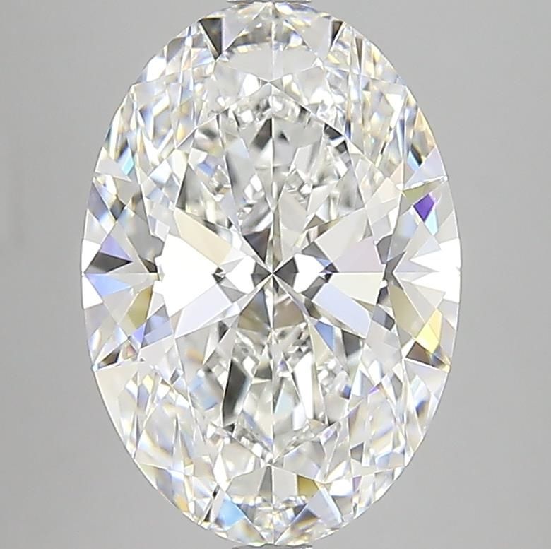 6.03 ct. oval Lab Grown Diamond front image