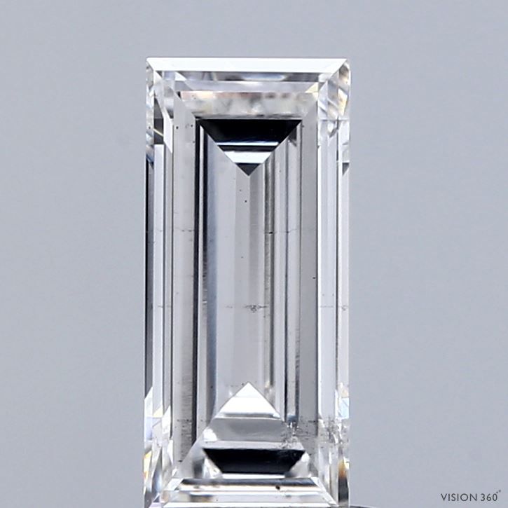 1.23 ct lab-grown Baguette Diamond