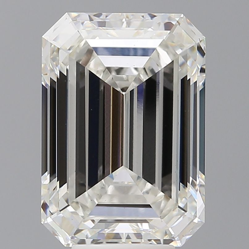 7.56 ct. emerald Lab Grown Diamond front image