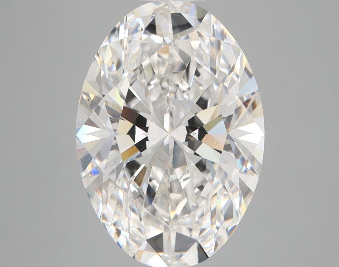 4.08 ct. oval Lab Grown Diamond front image