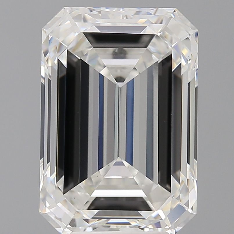 7.10 ct. emerald Lab Grown Diamond front image
