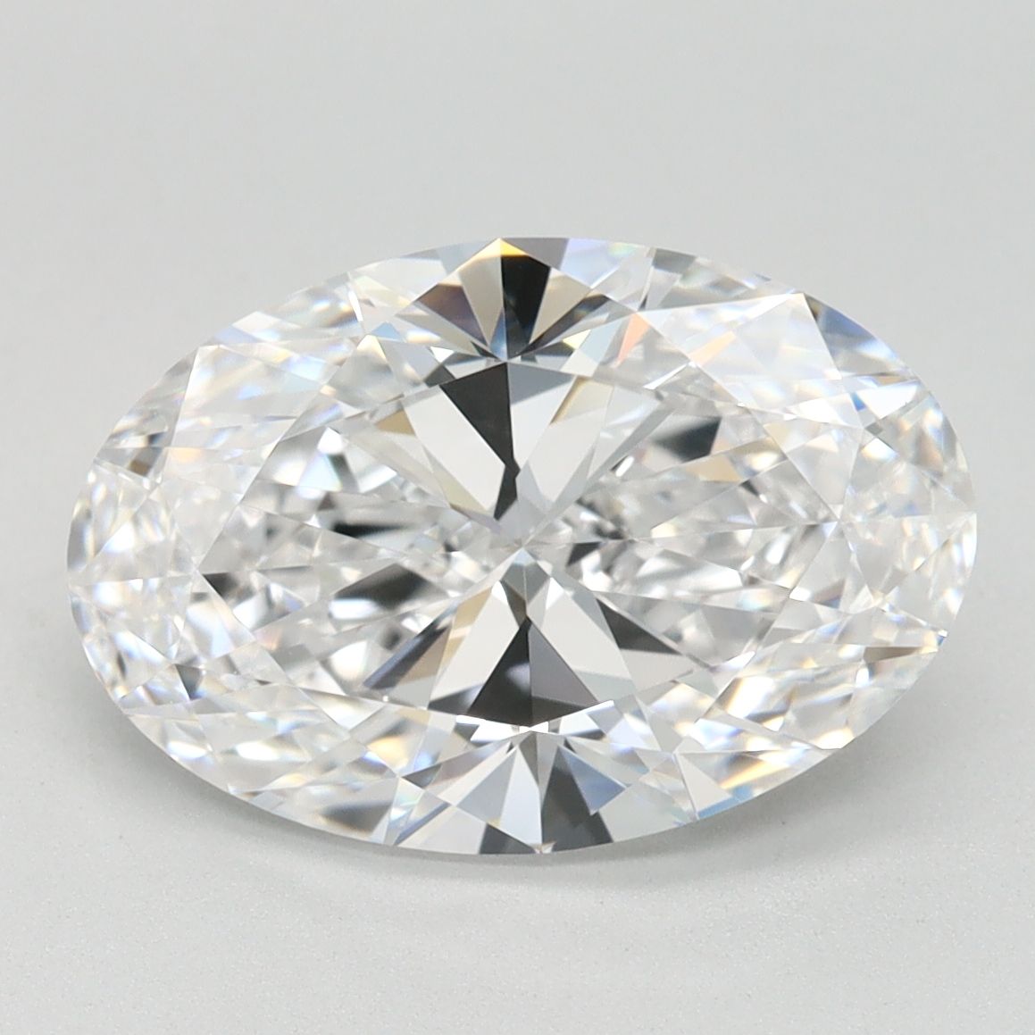 3.01 ct. oval Lab Grown Diamond front image
