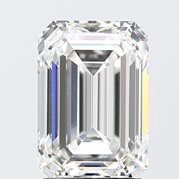 2.58 ct. emerald Lab Grown Diamond front image
