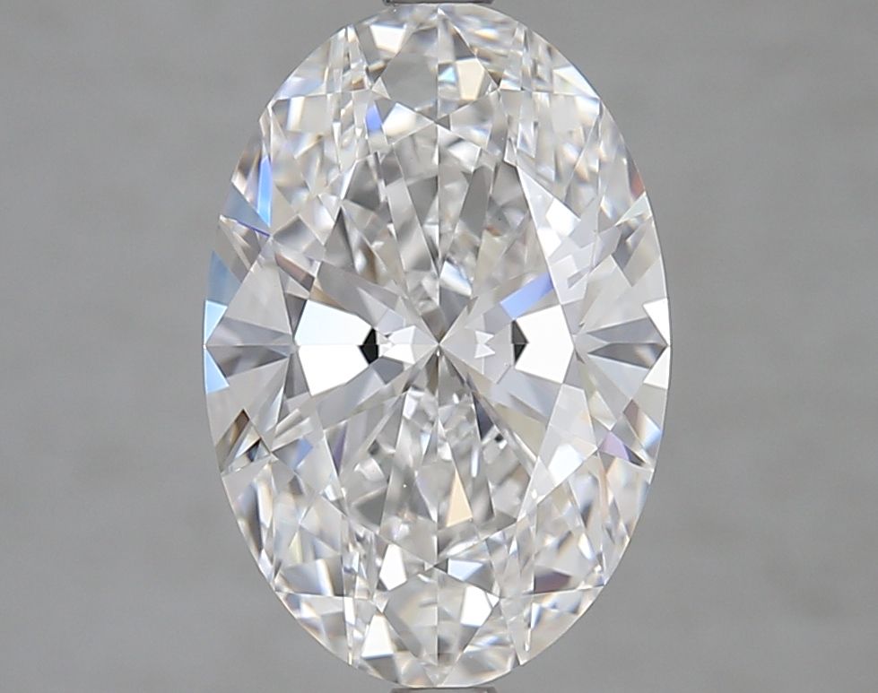 3.42 ct. oval Lab Grown Diamond front image