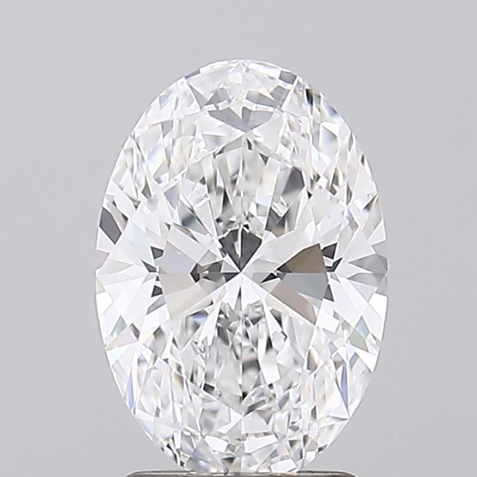 2.08 ct. oval Lab Grown Diamond front image