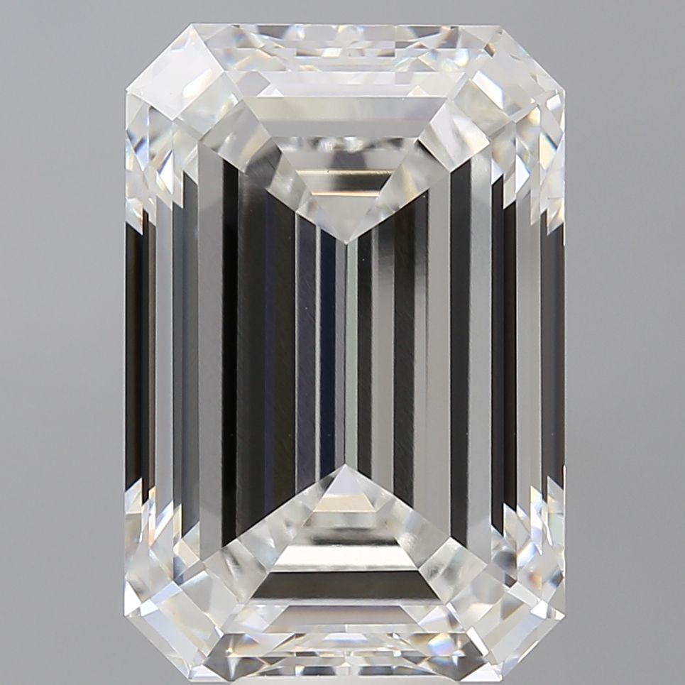 12.59 ct. emerald Lab Grown Diamond front image