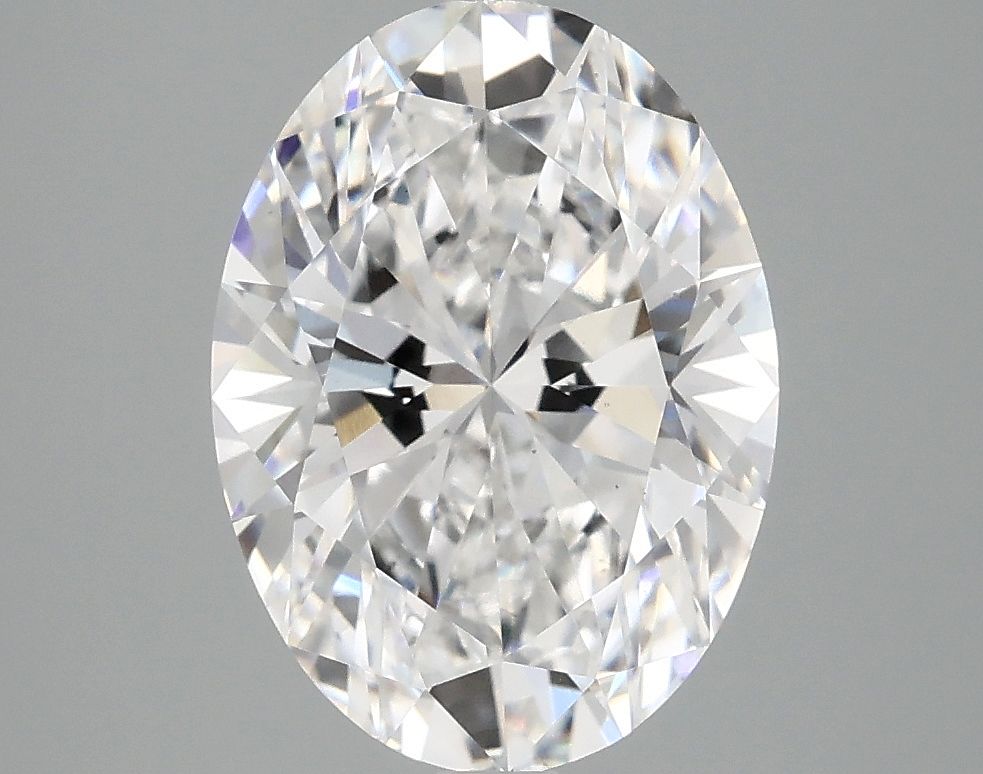 3.09 ct. oval Lab Grown Diamond front image
