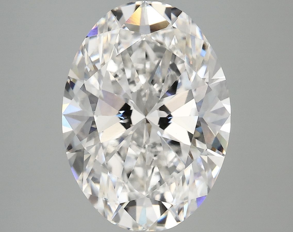 5.03 ct. oval Lab Grown Diamond front image