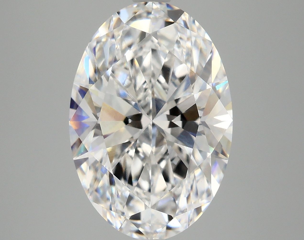 5.07 ct. oval Lab Grown Diamond front image