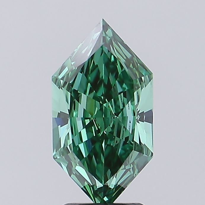 2.53 ct lab-grown Hexagonal Diamond