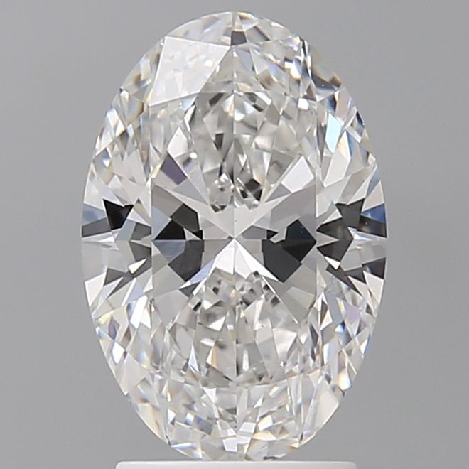 2.57 ct. oval Lab Grown Diamond front image