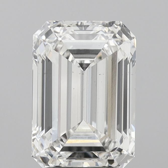 2.84 ct. emerald Lab Grown Diamond front image