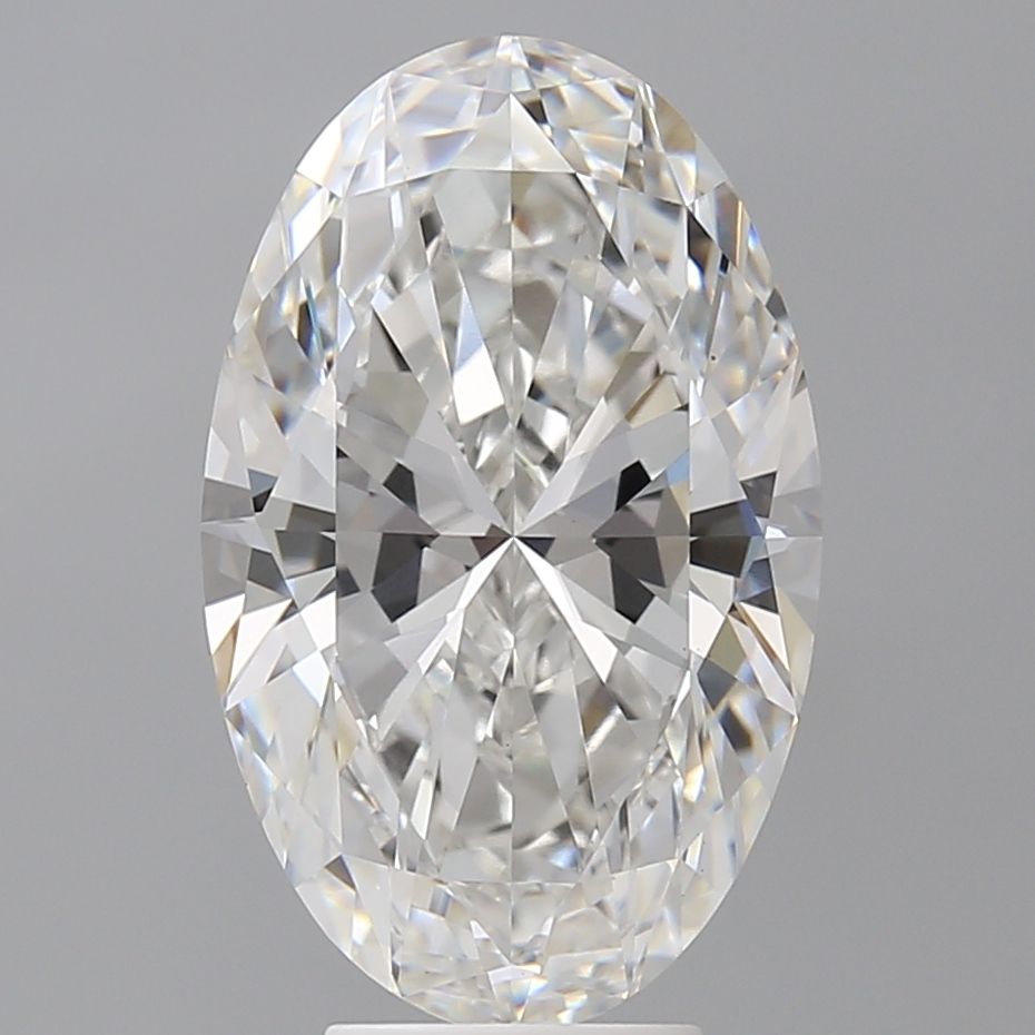 6.06 ct. oval Lab Grown Diamond front image