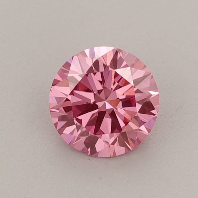 0.57 CT Fancy Vivid Pink ROUND