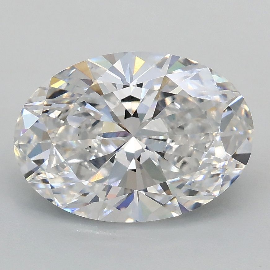 2.08 ct. oval Lab Grown Diamond front image