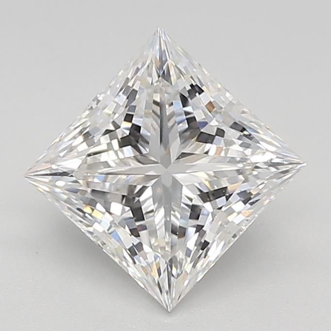 2.08 ct. princess Lab Grown Diamond front image