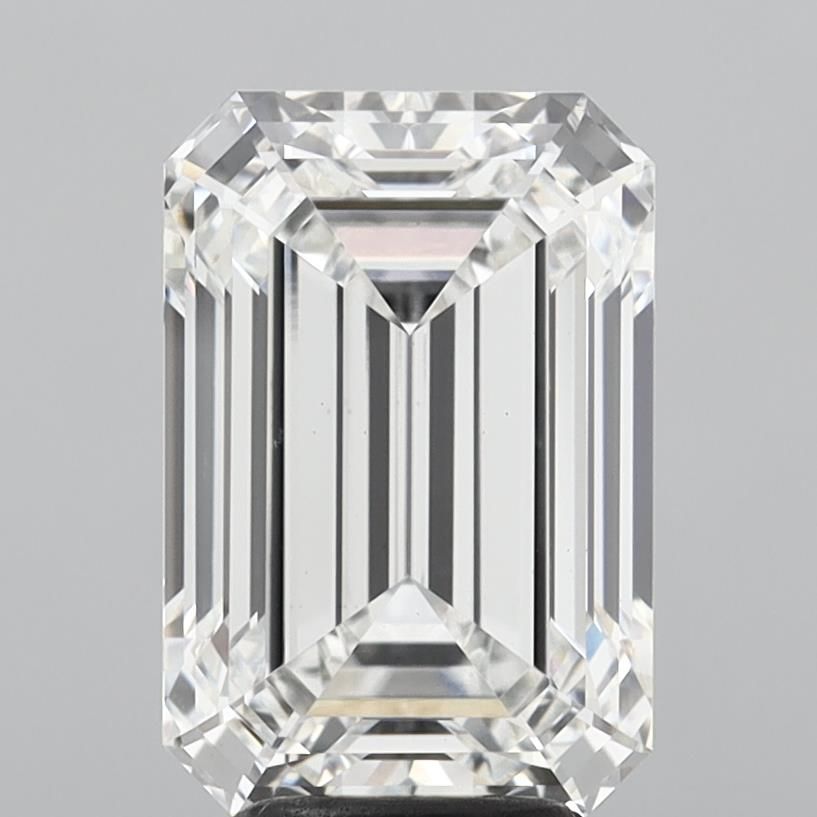 5.02 ct. emerald Lab Grown Diamond front image