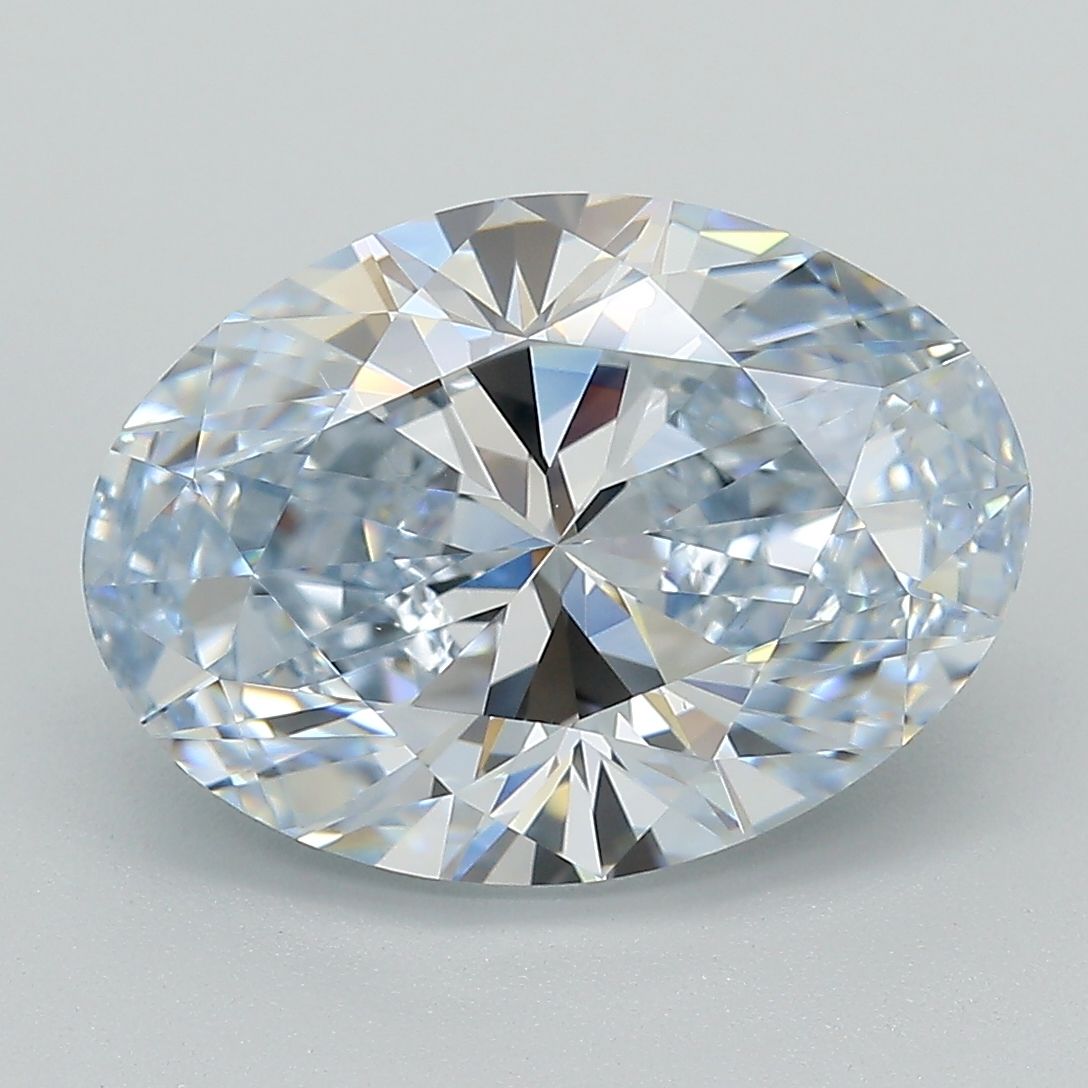 5.00 ct. oval Lab Grown Diamond front image