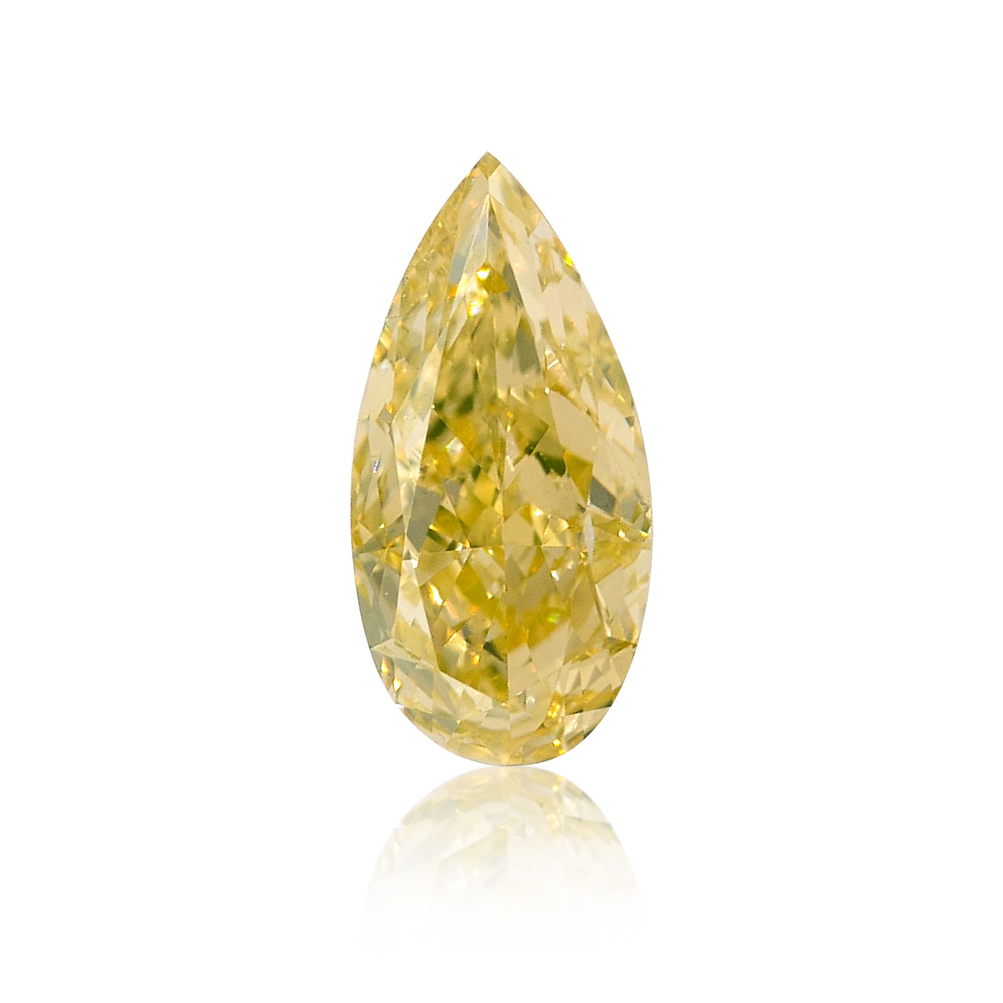 Diament 0.56 ct Fancy Yellow/SI1
