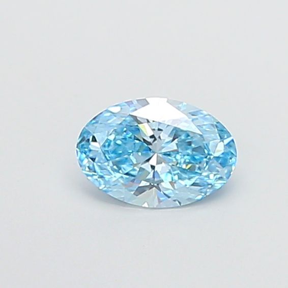1.04 CT Fancy Vivid Blue OVAL