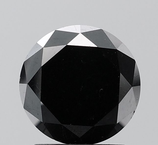 Diament 2.4 ct Fancy Black/VS1