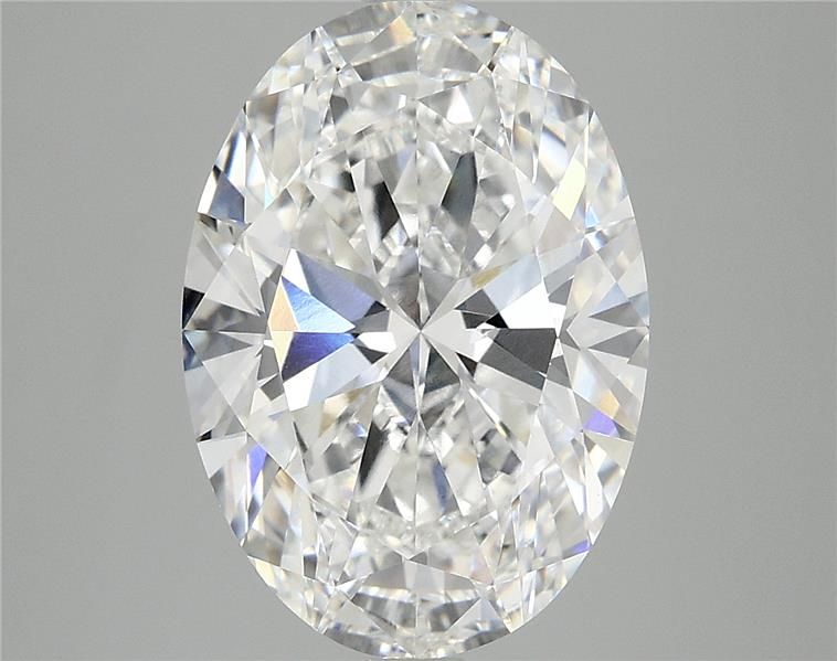 5.00 ct. oval Lab Grown Diamond front image