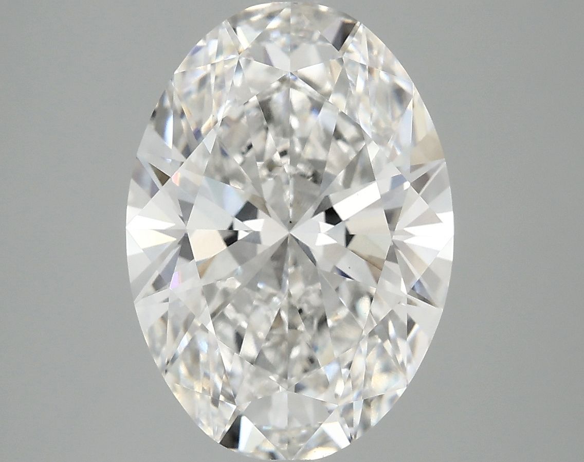 4.06 ct. oval Lab Grown Diamond front image