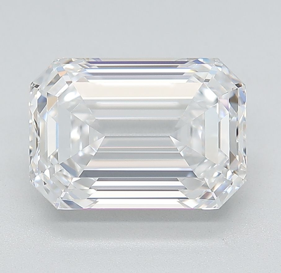 3.67 ct. emerald Lab Grown Diamond front image