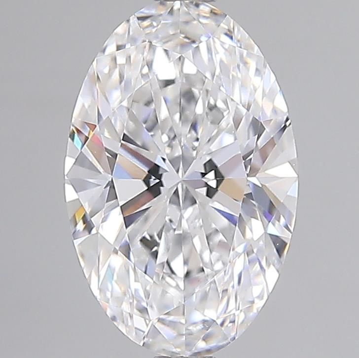 3.01 ct. oval Lab Grown Diamond front image
