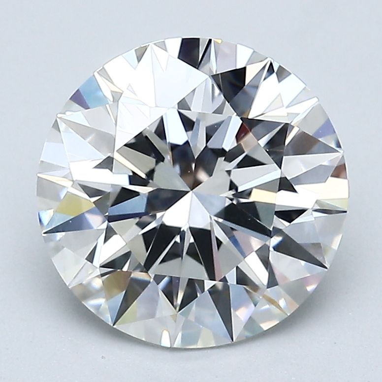 3.07 ct Round diamond