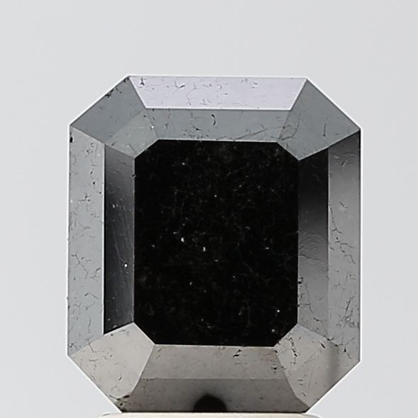 Diament 2.55 ct Fancy Black/VS1
