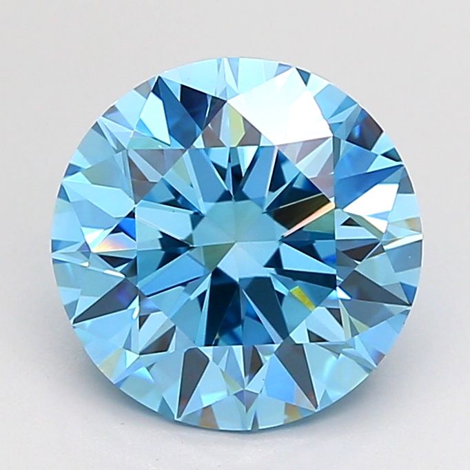 2.75 ct. round Lab Grown Diamond front image