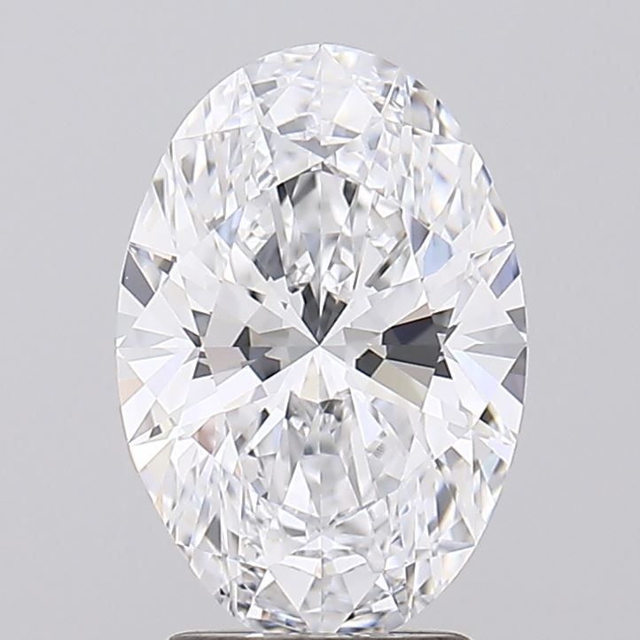 2.58 ct. oval Lab Grown Diamond front image