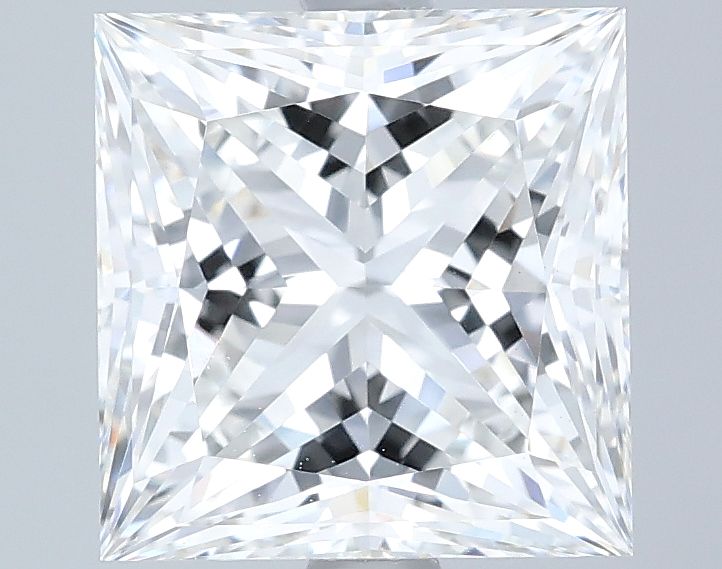 3.08 ct. princess Lab Grown Diamond front image