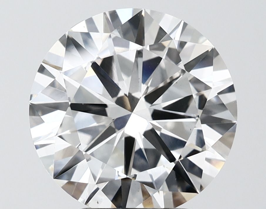3.99 ct. round Lab Grown Diamond front image
