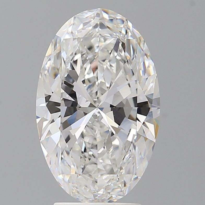 3.57 ct. oval Lab Grown Diamond front image